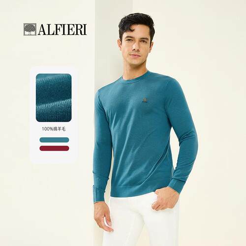 Alfieri毛衣男2701000O黑色
