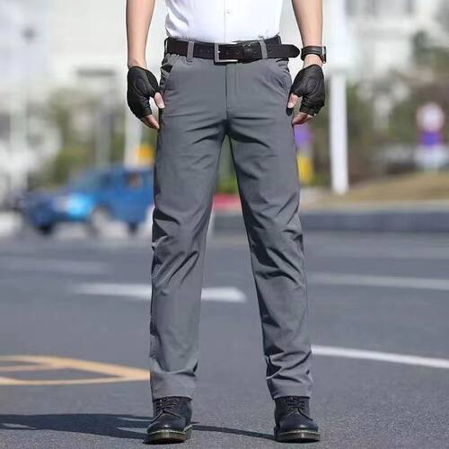 夏季新款休闲裤战术西裤男超薄