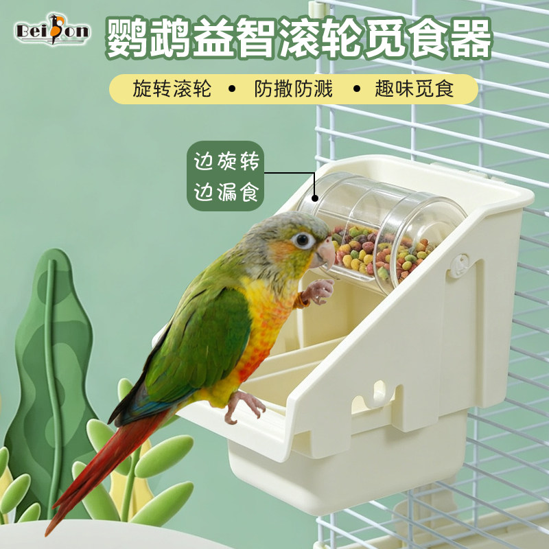 鹦鹉喂食器牡丹玄凤和尚小太阳图片