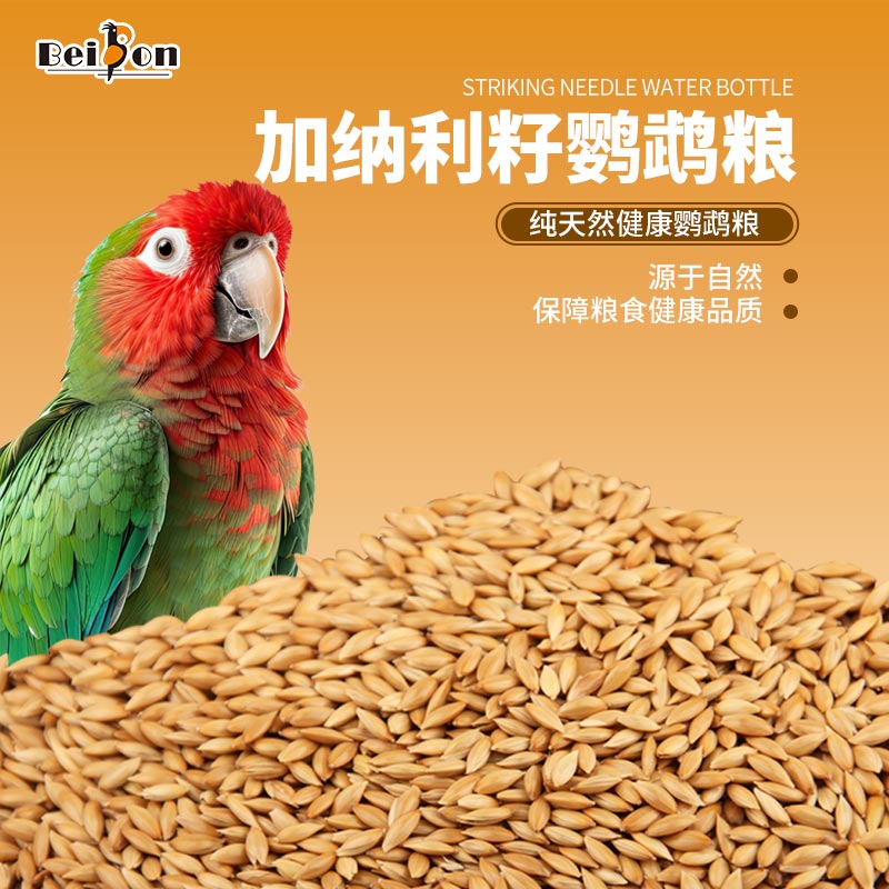 贝松鹦鹉鸟粮颗粒饱满适口性好