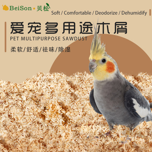 贝松鹦鹉木屑垫料鸟用孵化