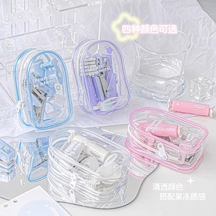 RosyPosy柔设订书机迷你订书机起钉器小号学生用女生可爱装订桌面装订用品订书钉机文具用品可爱风打孔器ins