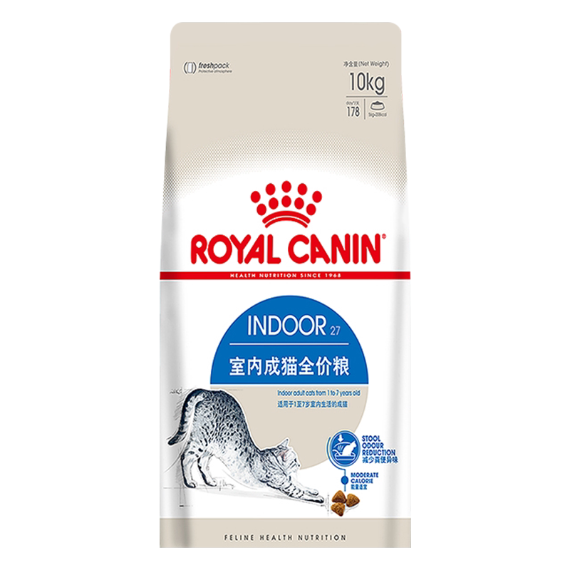 姜露宠物皇家猫粮室内10kg成猫