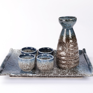 日式酒具酒壶日本清酒壶陶瓷壶日式壶套装酒具日韩清酒具四人套装