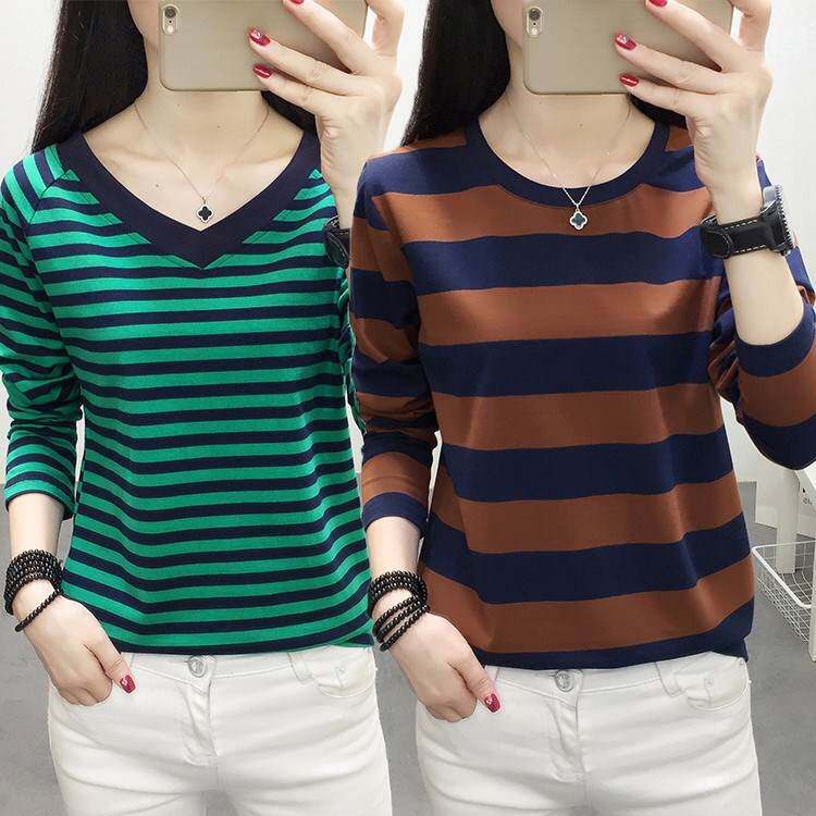 保暖秋天宽松胖女人mm的T恤衣服加肥显瘦秋衣】t秋冬装纱上衣休。在类目 女装/女士精品, T恤中 - 来自Buy2taobao.com提供专业的淘宝代购服务