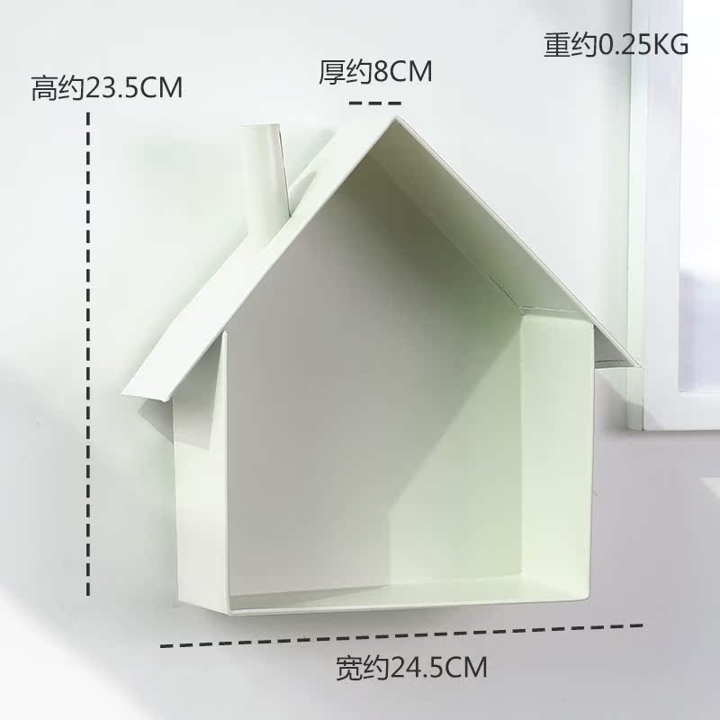 花架子木质餐厅挂件客厅小房子挂墙壁饰简约彩色墙面装饰铁皮创意|msdalam kategori Aksesori rumah, mural - dari Buy2taobao.com untuk memberikan perkhidmatan ejen Taobao profesional membeli