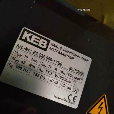 议价(议价)科比电机型号E3.SM.500-1YB0库存充足!原装正品