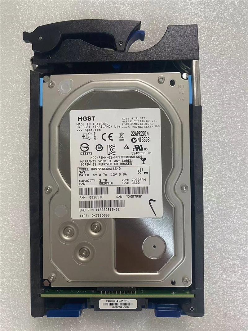 议价EMC HDD 3T 7.2K服务器硬盘005049453数量374单价320原装-封面