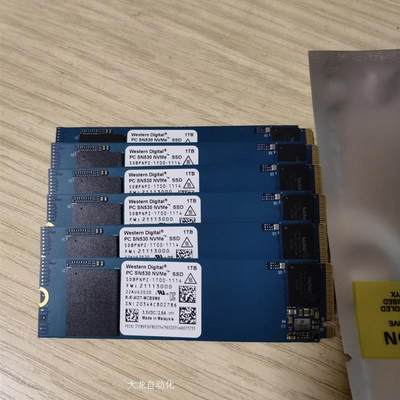 议价sn530 1t nvme 固态硬盘蓝盘ssd nvme pcie 笔记本电原装正品