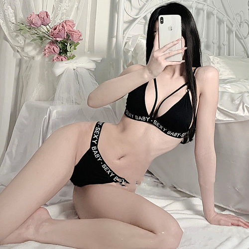 情趣性感三点比基尼套装分体伪娘
