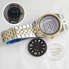 Nh35 Accessory Case Set Automatic Mechanical Watch Road-Style Modified Mechanical Watch Bgw9 Diameter 40mm