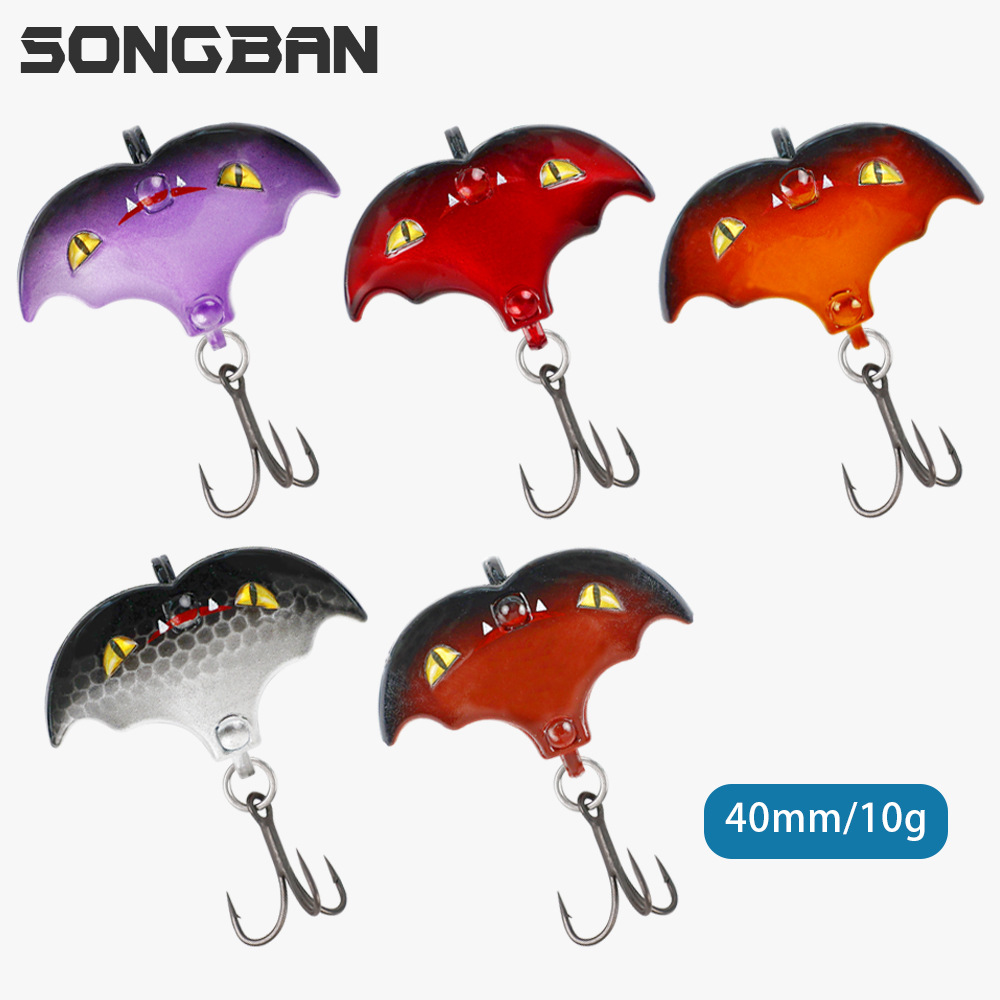 苦茶路亚远投饵金属亮片VIB铁板亮片铅鱼饵仿生翘嘴鲈鱼鱼饵