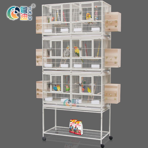 三层大型群鸟笼a307虎皮牡丹