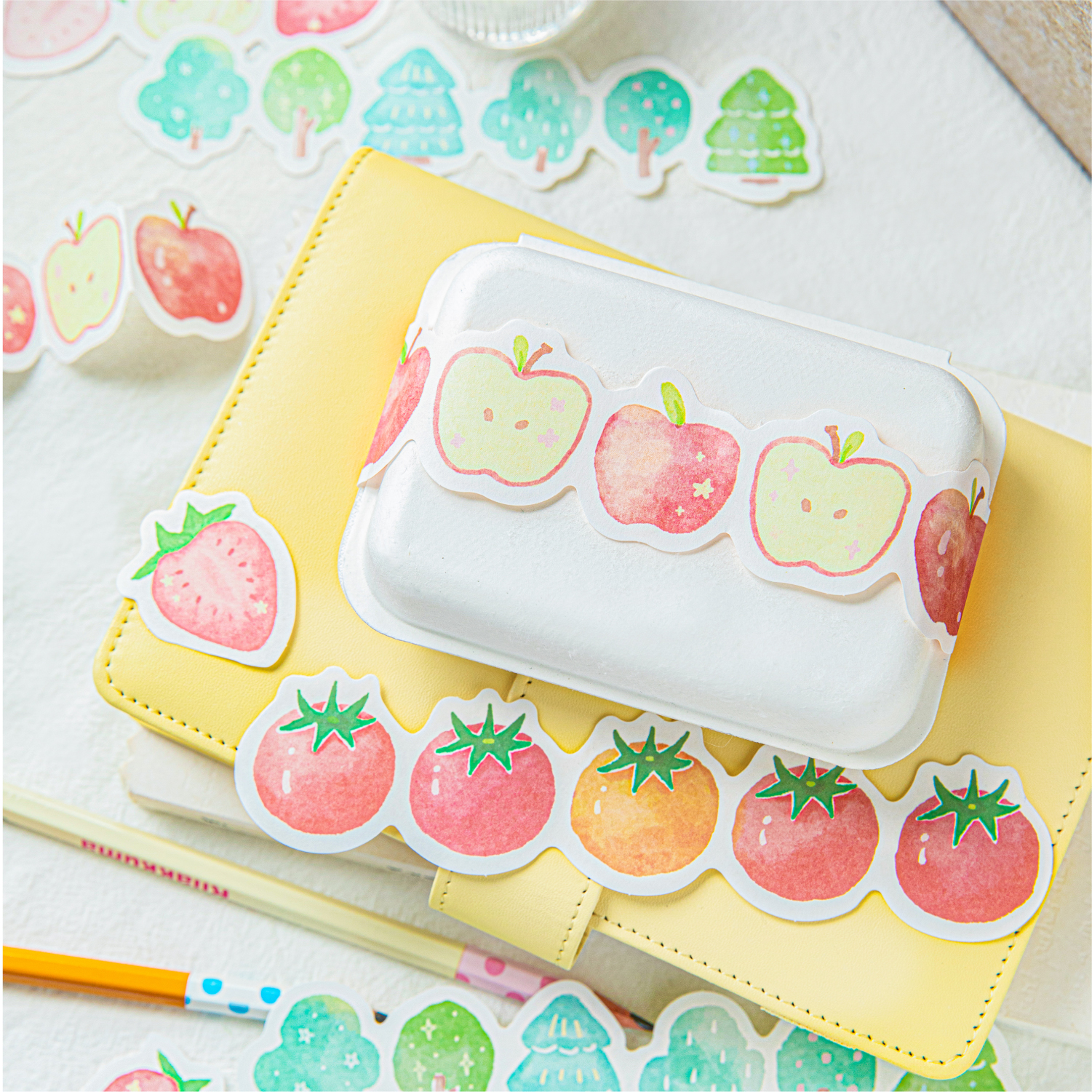 生活连连看可爱异形长条折叠便签