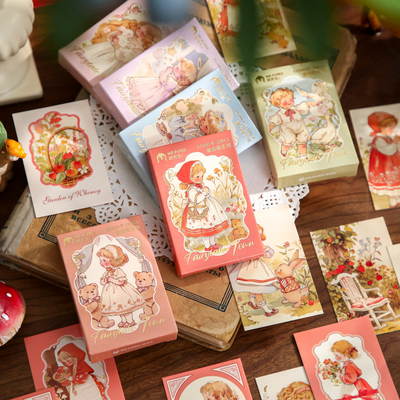 童话镇LOMO卡礼物装饰手帐留言卡