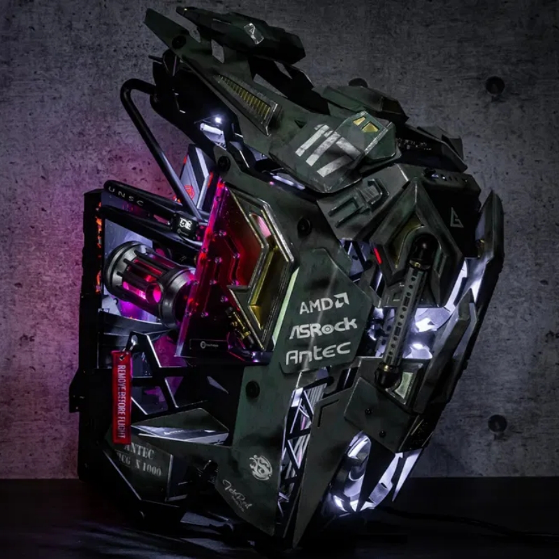 FUXK光晕HALO定制电脑机箱