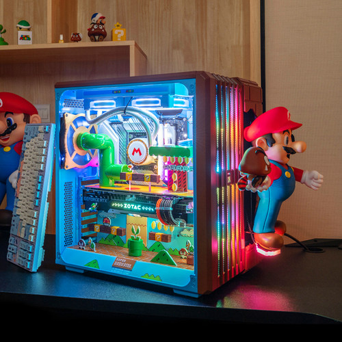 FUXK12700K4070Ti超级马里奥电脑