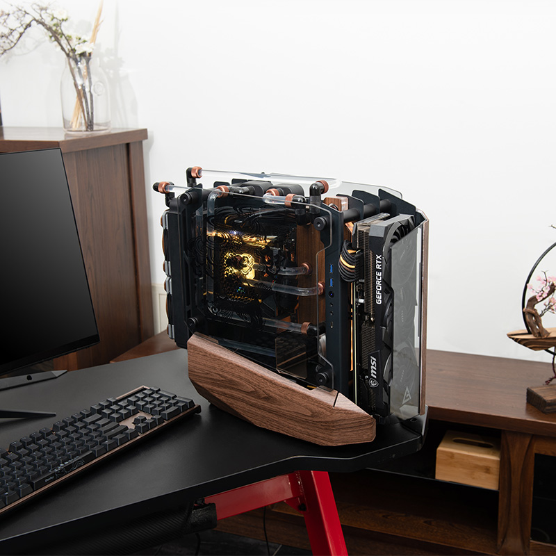 fuxk安钛克锋芒木纹主题RTX主机