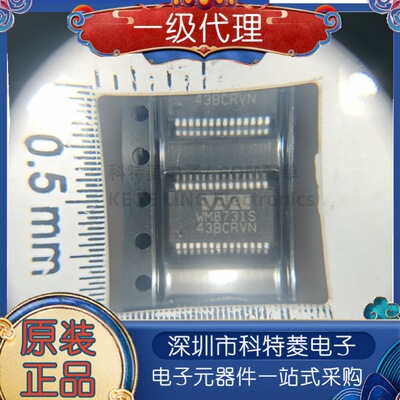 全新进口WM8731SEDSRVWM8731S