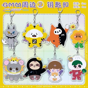perthchimon泡芙周边亚克力钥匙扣gmm奇萌samruay学生书包挂件饰