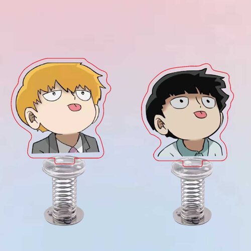 灵能百分百影山茂夫小酒窝动漫亚克力摇摇乐周边桌面摆件小挂件