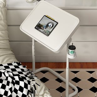 床边桌可移动床上电脑桌卧室小桌子升降书桌家用笔记本学习折叠桌