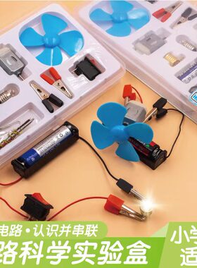 拼装电路实验胶盒小制作物理