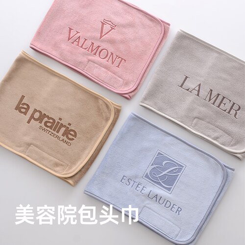 美容院魔术贴包头巾毛巾三件套
