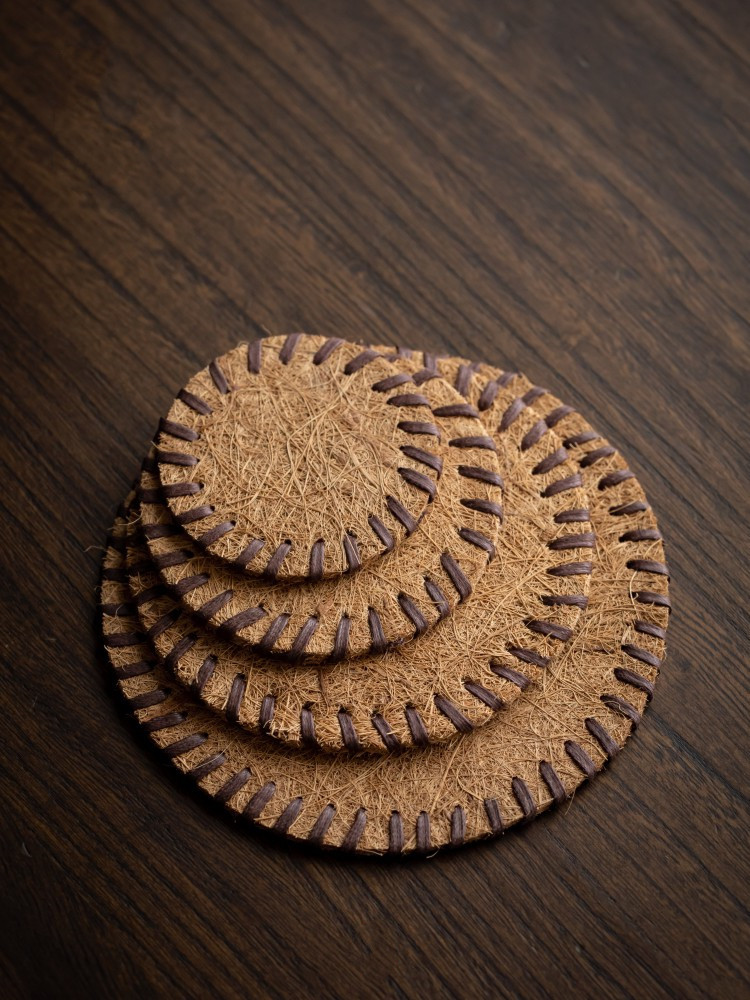 敏豪天然椰棕茶垫鬃毛垫茶壶