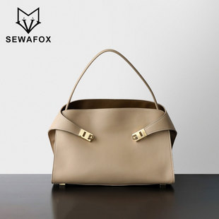 头层牛皮托特包质感真皮大包女士手提包公文包大容量高级感通勤包