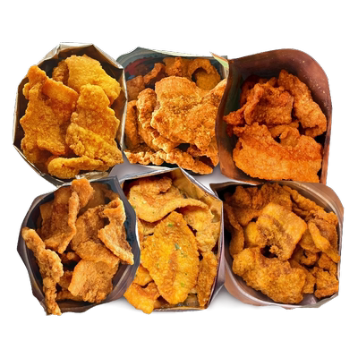 青岛特产香酥脆皮五花肉6种口味