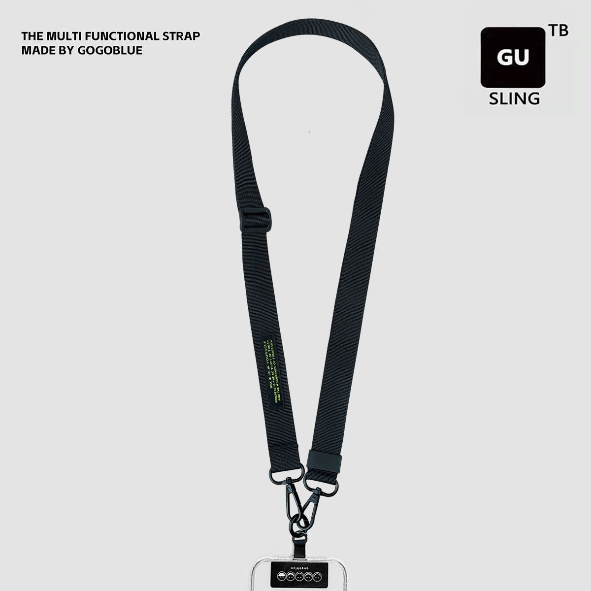 户外多功能手机挂绳挂脖斜挎背带宽版可调节电话相机挂绳安全防丢