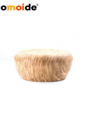 诺曼邸精品高定创意家具moltley drum北欧实木斑驳鼓墩矮桌边角几