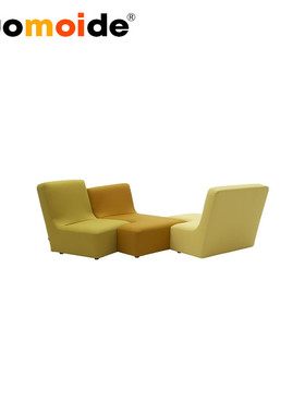 诺曼邸精品高定设计师创意家具confluences sofa融合三拼布艺沙发