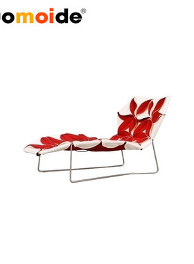 诺曼邸设计师精品高定ANTIBODICHAIR花瓣椅创意极简布艺休闲躺椅