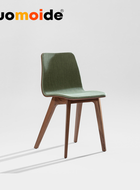 诺曼邸设计师家具morph chair水曲柳北欧现代简约实木休闲餐椅