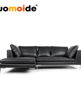 诺曼邸精品设计师Charles Sectional Sofa北欧现代轻奢转角沙发