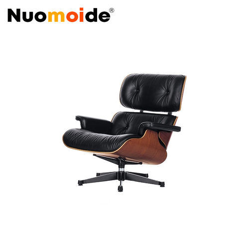 诺曼邸设计师家具 eames lounge chair/伊姆斯真皮躺椅 沙发椅
