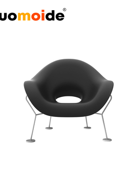 Nuomoide精品设计师家具Pupa Armchair玻璃钢休闲沙发椅私宅别墅