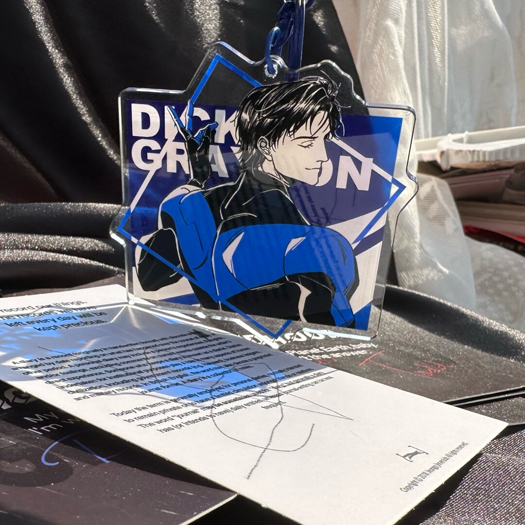 thumbnail for 【现货/DC】Batfamily夜翼红头罩红罗宾达米安 同人周边 Brothers