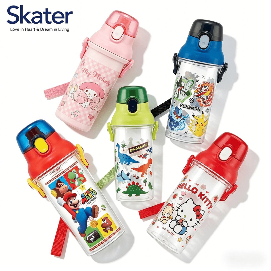 日本进口制造Skater 斯凯儿童水杯