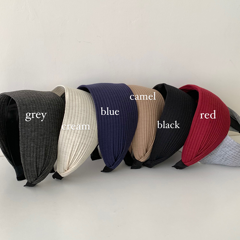 韩版易梦玲同款针织加宽发箍头箍