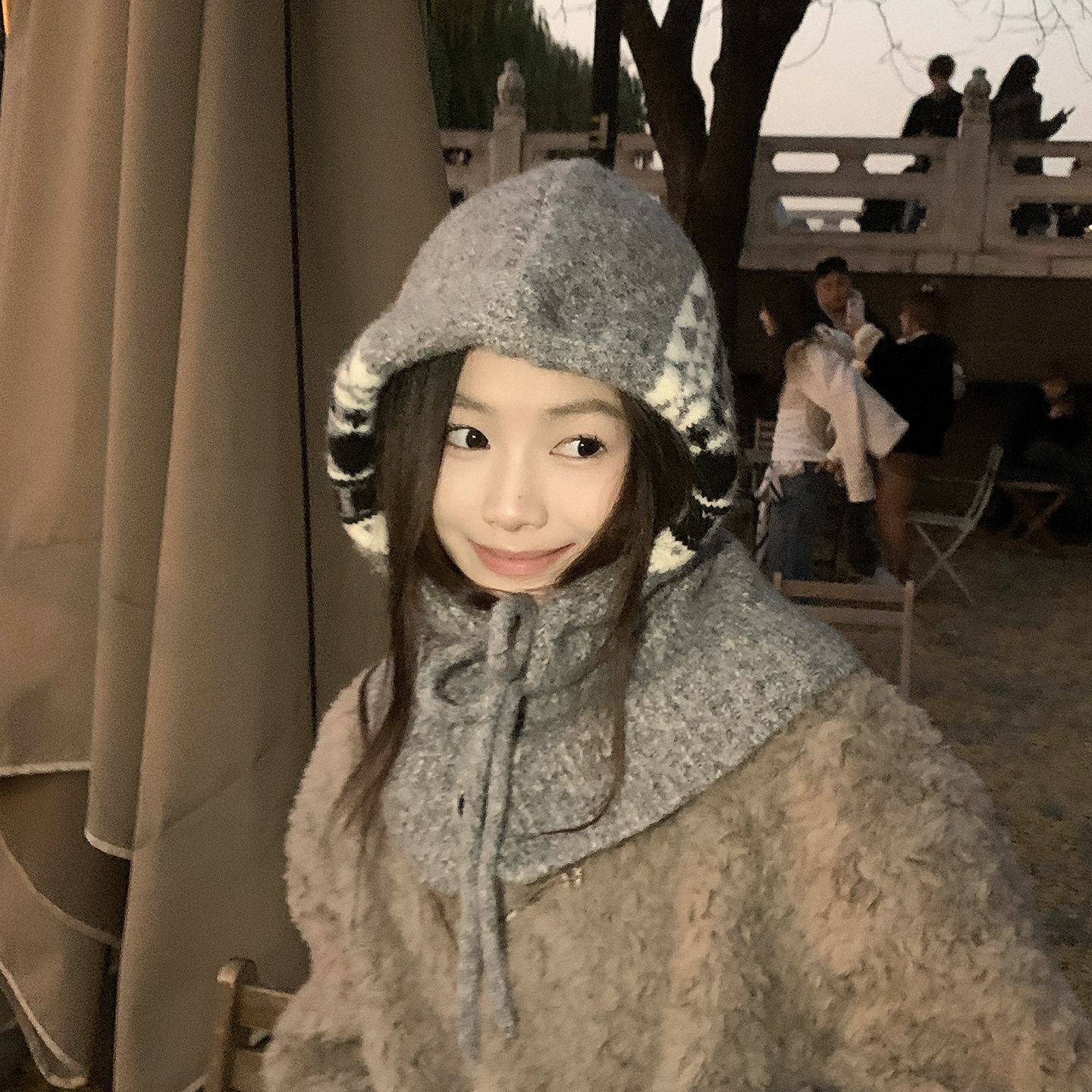 北欧保暖巴拉克拉法帽子女针织帽