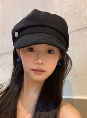 经典百搭报童帽子女秋冬报童帽