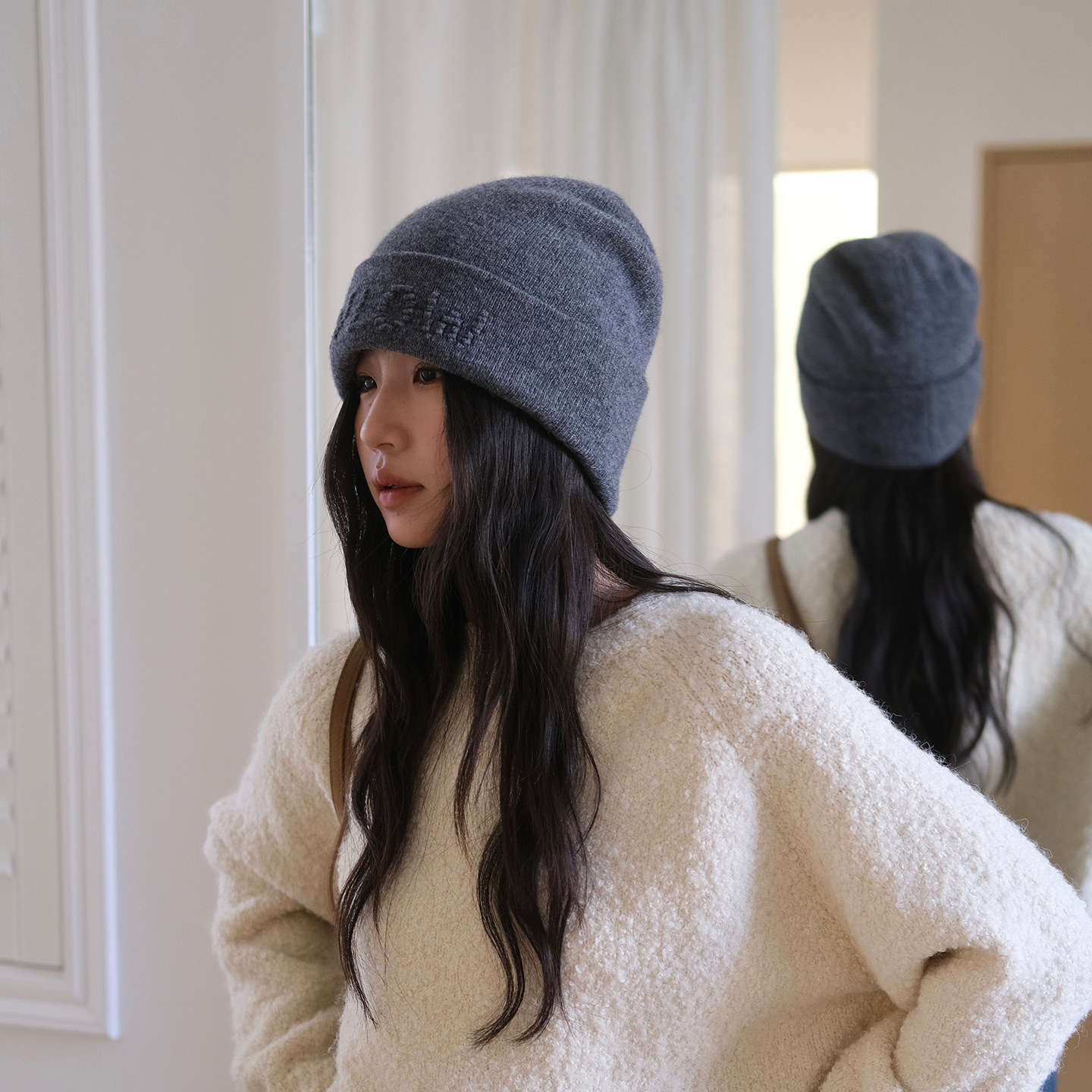 100%澳洲羊毛针织帽子女冬季立体提花字母冷帽双层加厚保暖毛线帽,服饰配件/皮带/帽子/围巾,帽子,淘宝优惠券,粉丝福利购,淘宝优惠卷