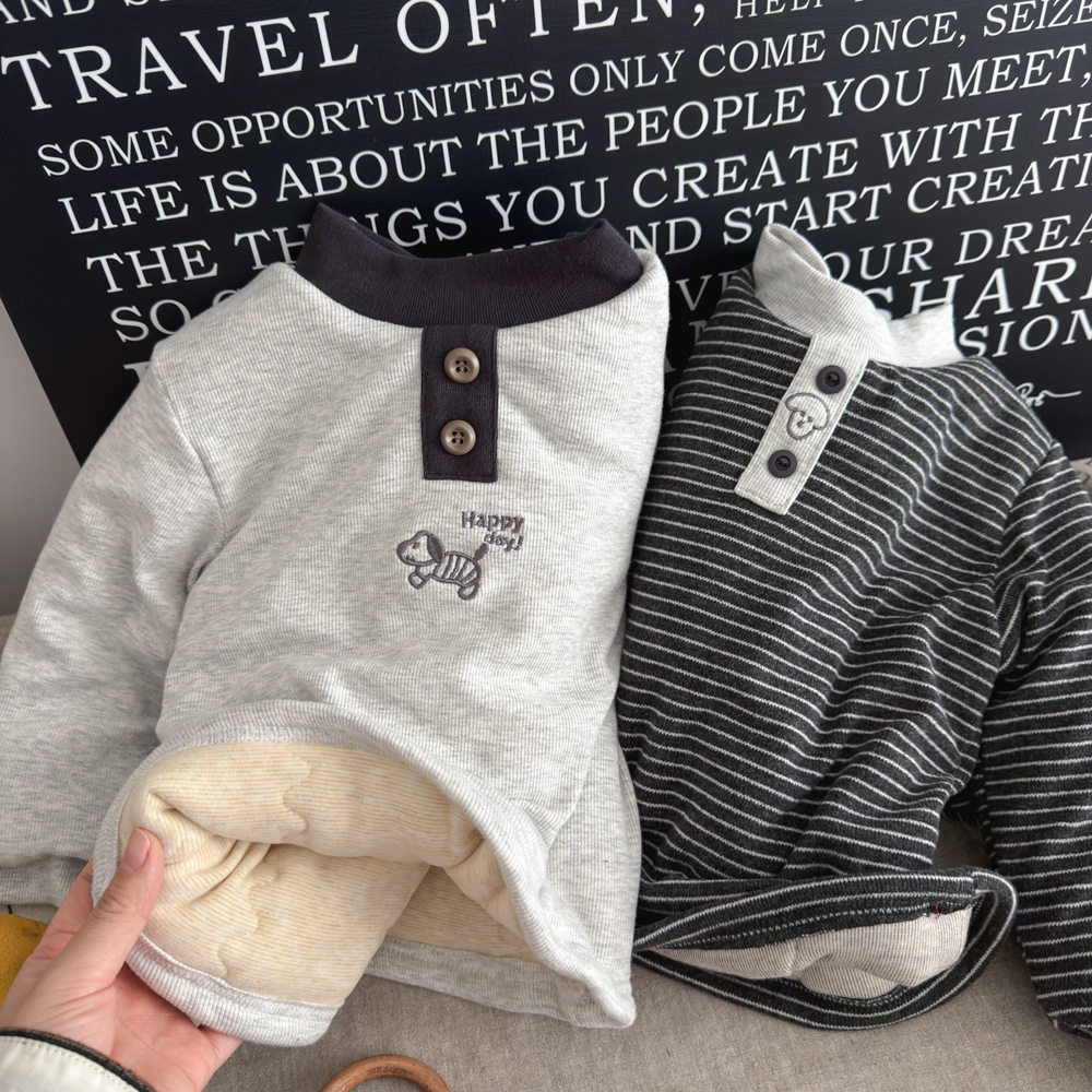 秋冬儿童蚕丝棉三层加厚保暖衣男女童夹棉T恤打底衫自发热上衣,童装/婴儿装/亲子装,T恤,淘宝优惠券,粉丝福利购,淘宝优惠卷