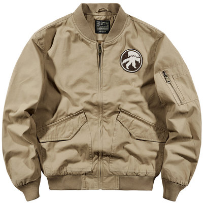 Vip春秋季ma1飞行员男士宽松夹克 Ma 1系列军事复古 Vip男装旗舰店 淘优券