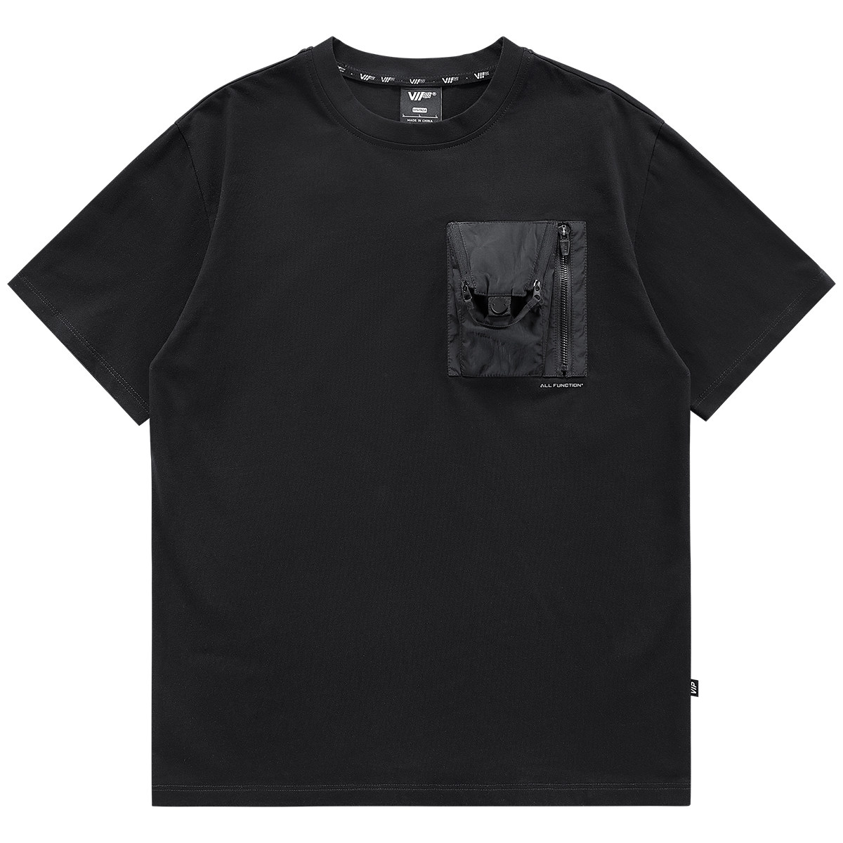 VIP夏季机能风口袋短袖T恤男潮牌户外宽松重磅打底衫纯棉半袖体恤,男装,T恤,淘宝优惠券,粉丝福利购,淘宝优惠卷