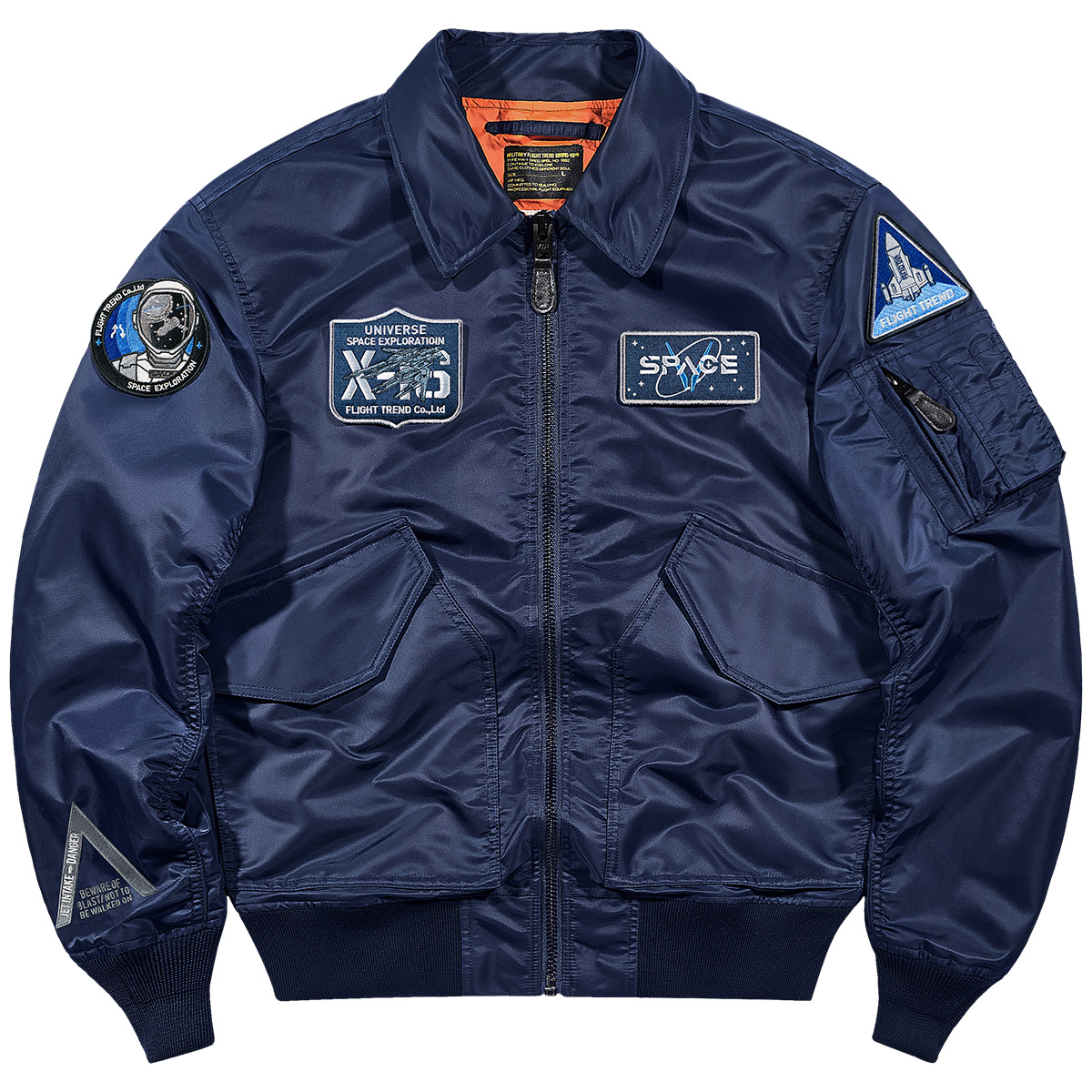VIP太空系列翻领飞行员夹克外套