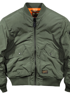 VIP棉服男冬季加厚ma1飞行员夹克美式复古棒球服外套潮牌保暖棉衣